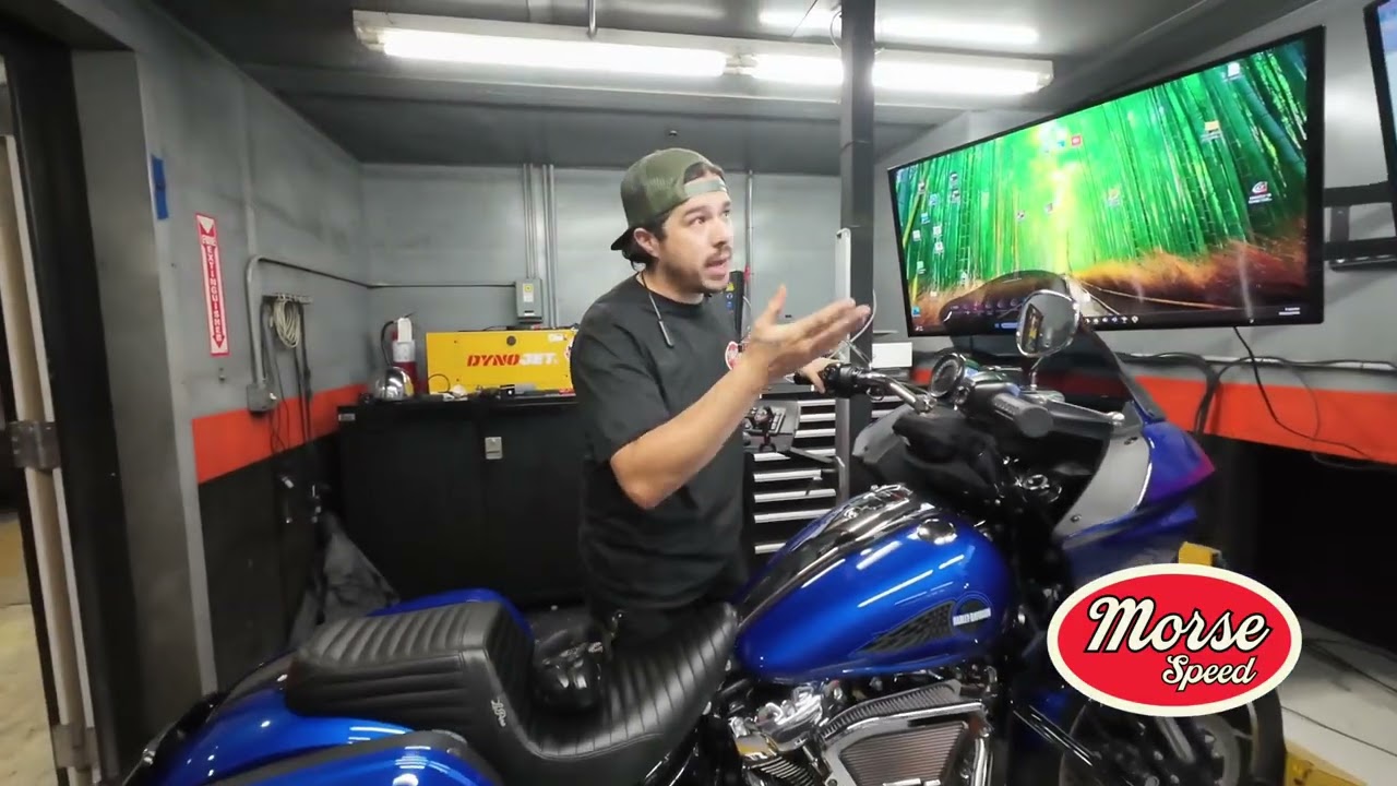 2025 Low Rider ST FXLRST Makes Good Power on the Dyno w/ a Stage 1 on the Gen2