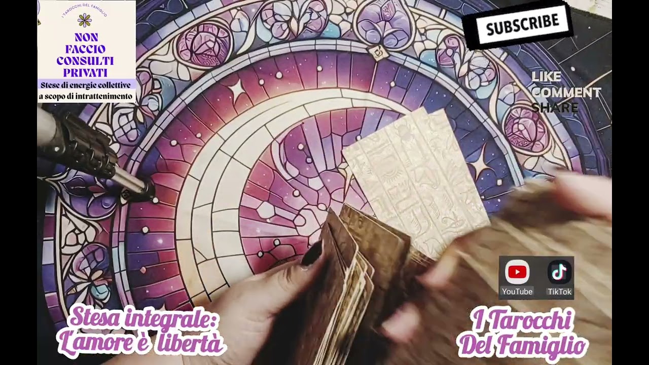 STESA INTEGRALE: L'AMORE È LIBERTÀ #tarot