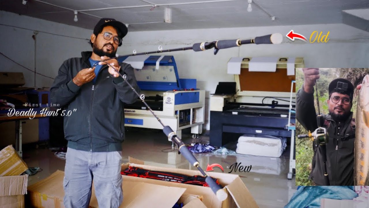Deadly Hunt 5 feet fishing Rod Testing | FISHAHOLIC | KAAL FISHER