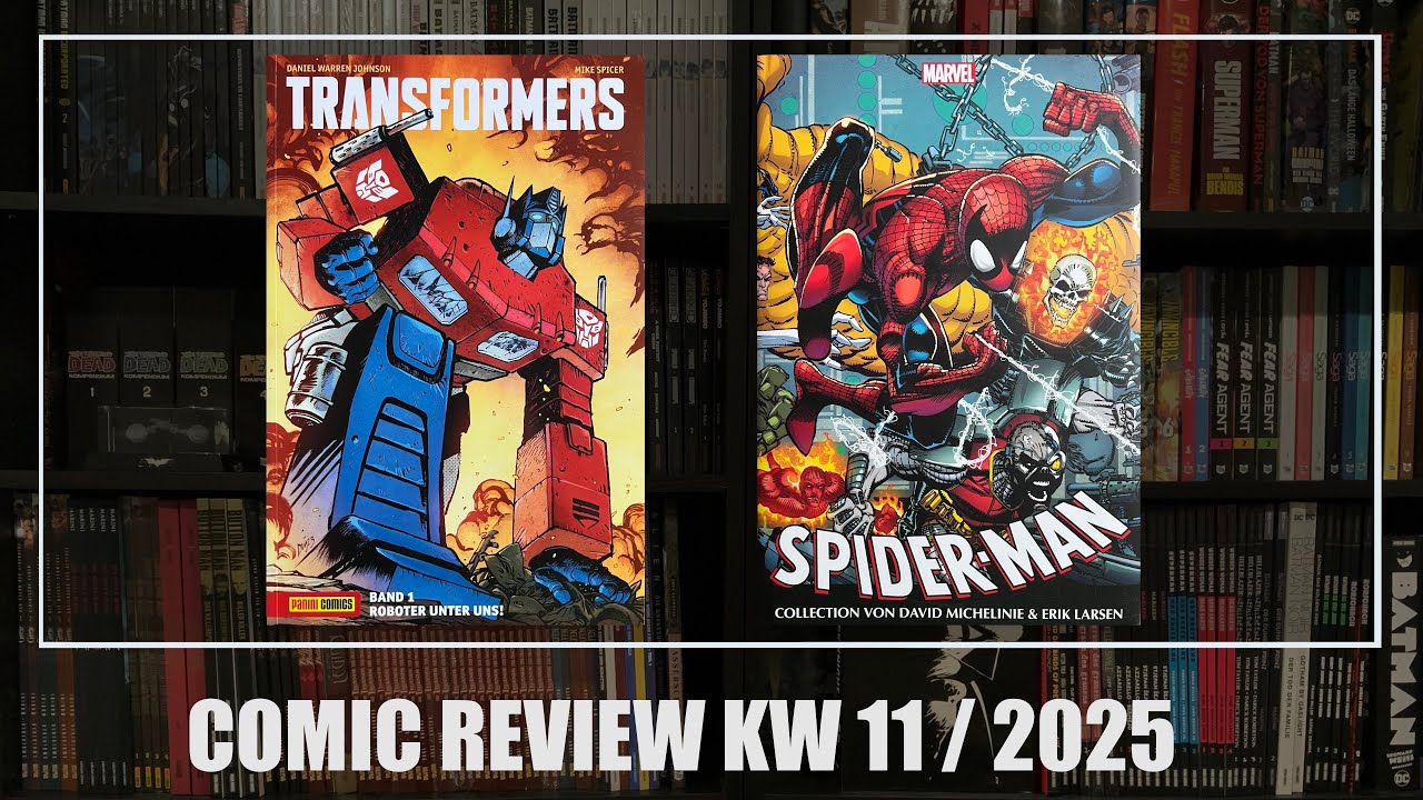 Comic Review KW 11 / 2025: Transformers 1, Spider-Man Collection von David Michelinie & Erik Larsen