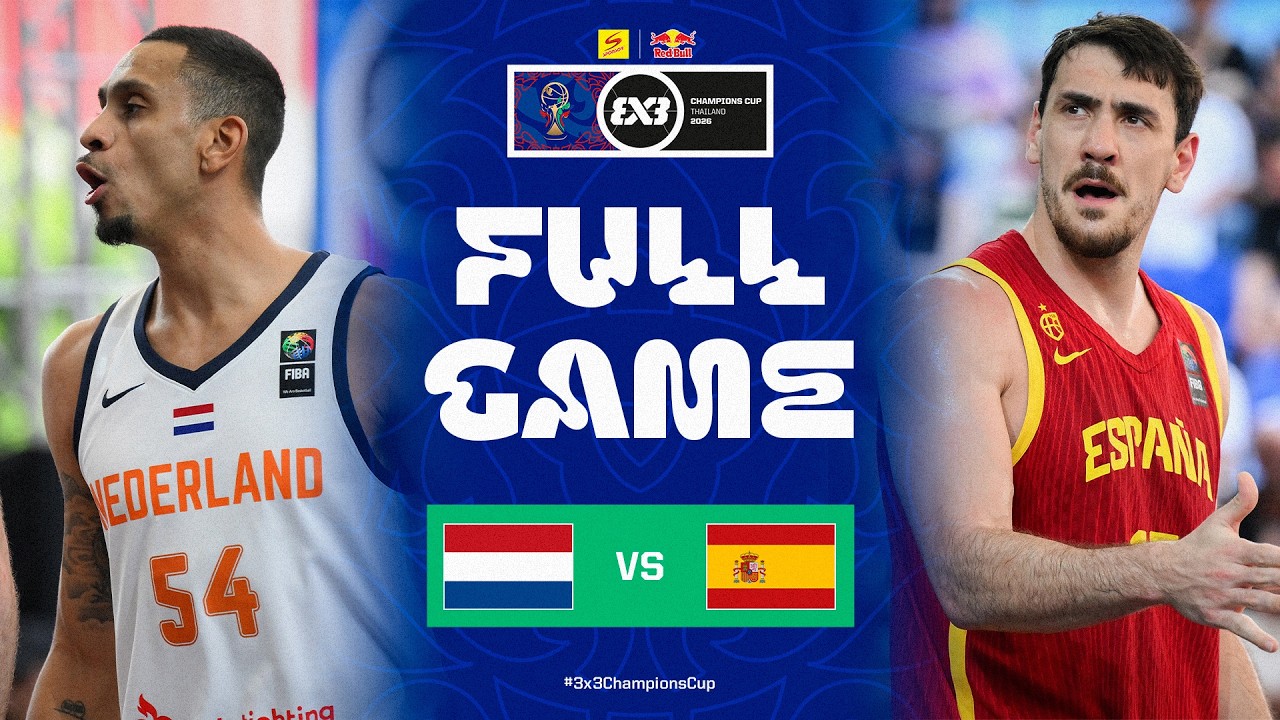 🇳🇱 Нидерланды против Испании 🇪🇸 ПОЛУФИНАЛ | Спонсор FIBA ​​3x3 | Red Bull Champions Cup 2026 | По...