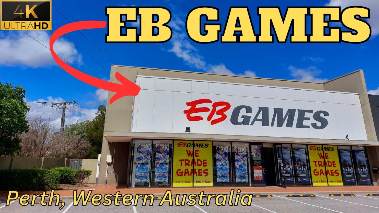EB Games Perth, Western Australia [4K]