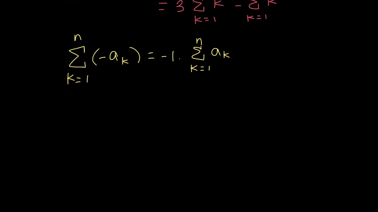 Calculus I - Sigma Notation and Limits of Finite Sums