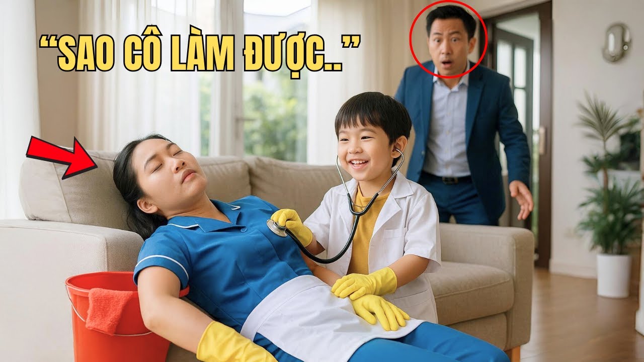 Tỷ phú từng đuổi 7 giúp việc - Nhưng bật khóc khi cô lao công nghèo làm điều này với con trai tự kỷ