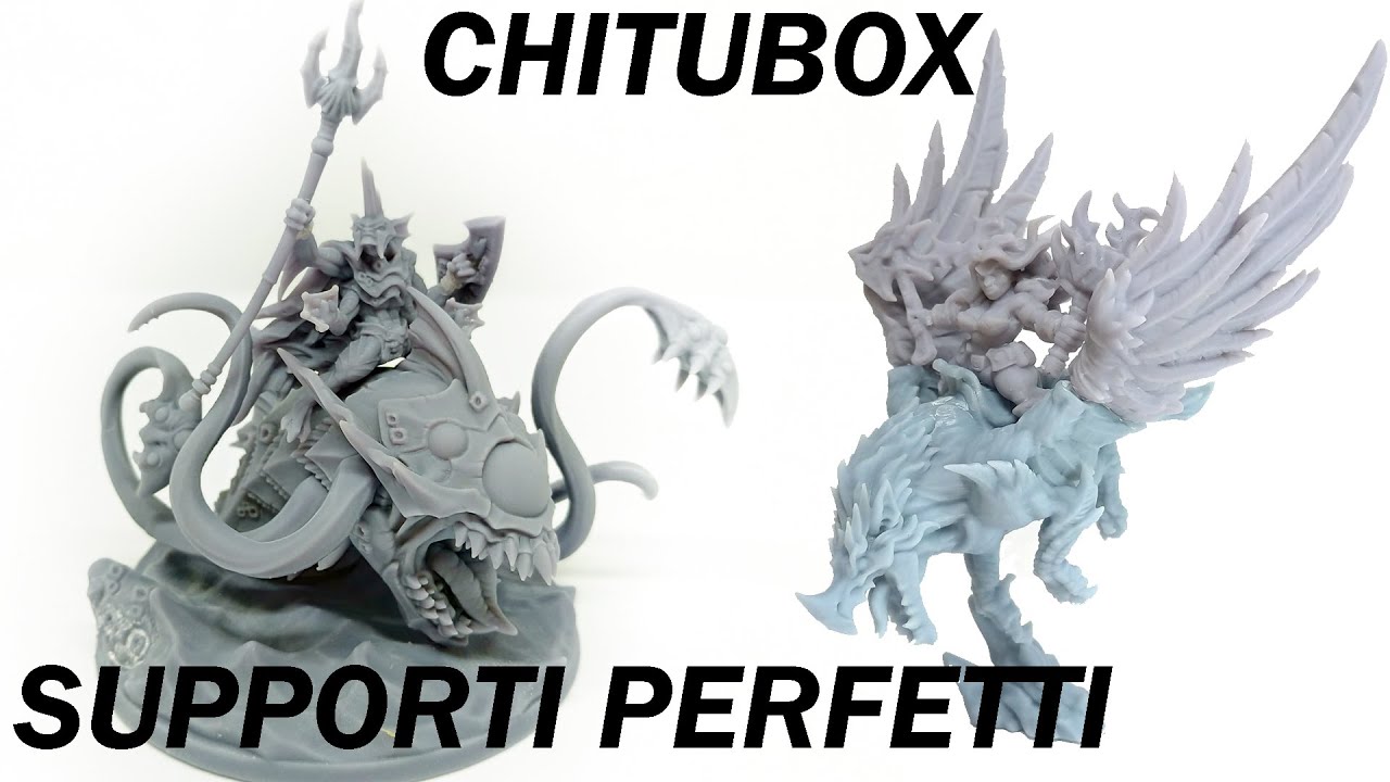Tutorial CHITUBOX! Come mettere supporti PERFETTI!