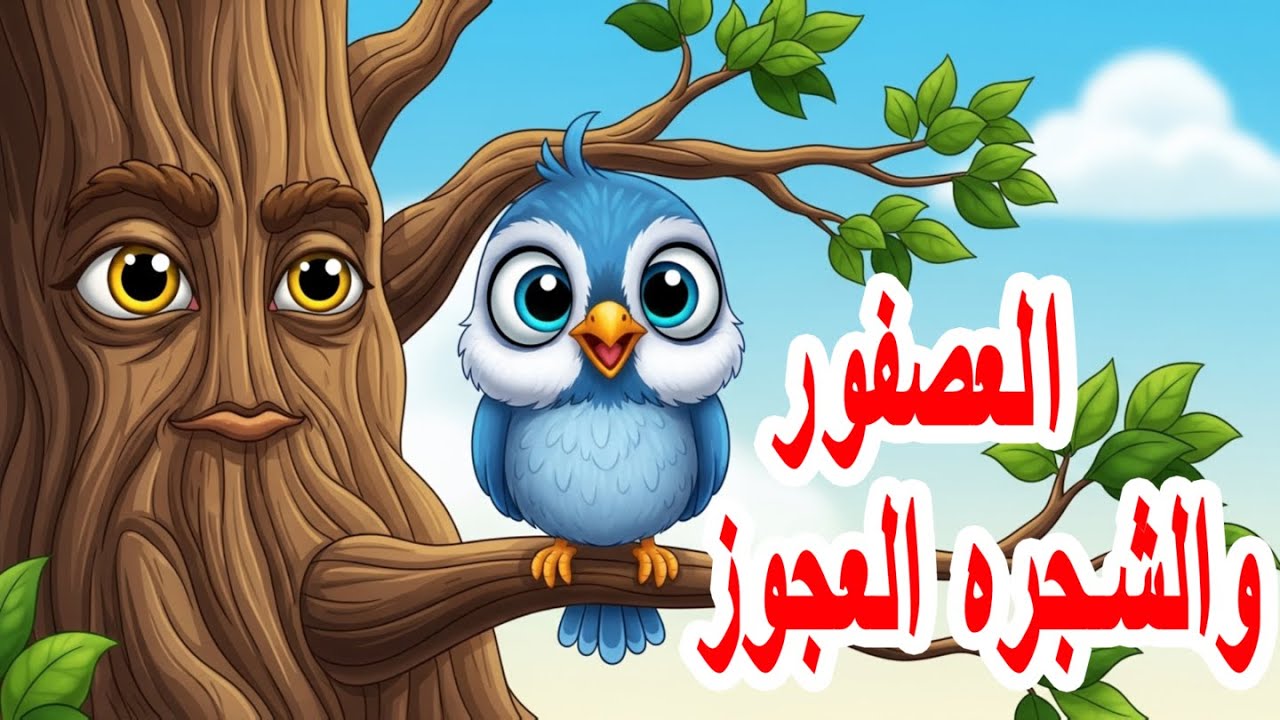 قصة جميلة قبل النوم | العصفور والشجرة العجوز