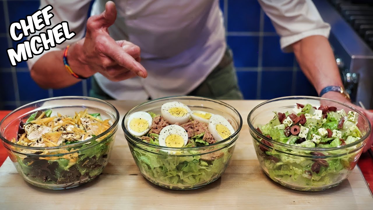 L'ÉTÉ ARRIVE À GRANDS PAS, VOICI QUELQUES IDÉES DE SALADES