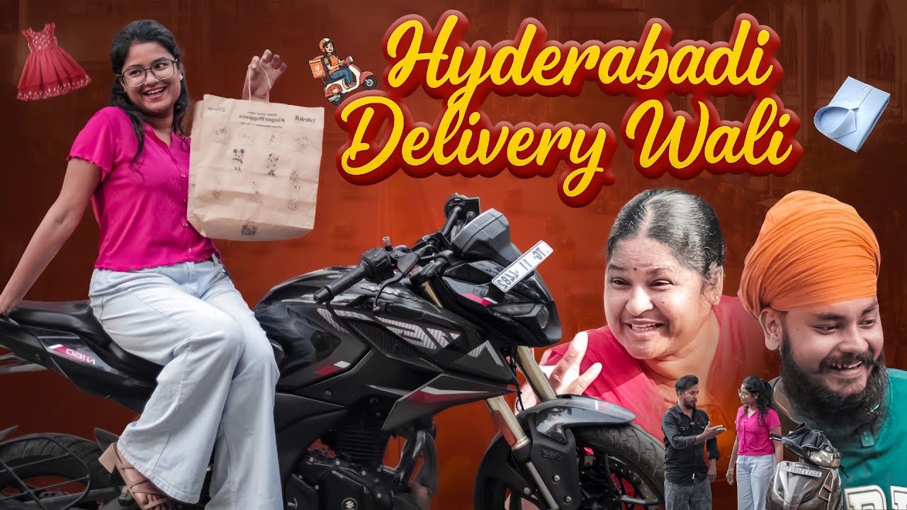 HYDERABADI DELIVERY WALI | HYDERABADI LATEST COMEDY VIDEO | ICONIC HYDERABADIZ