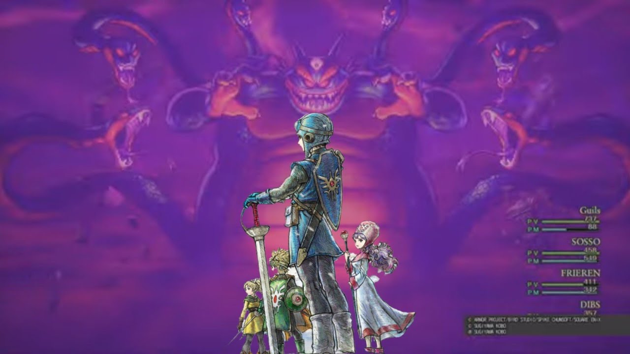 DRAGON QUEST II (Remake) Last boss True Ending 