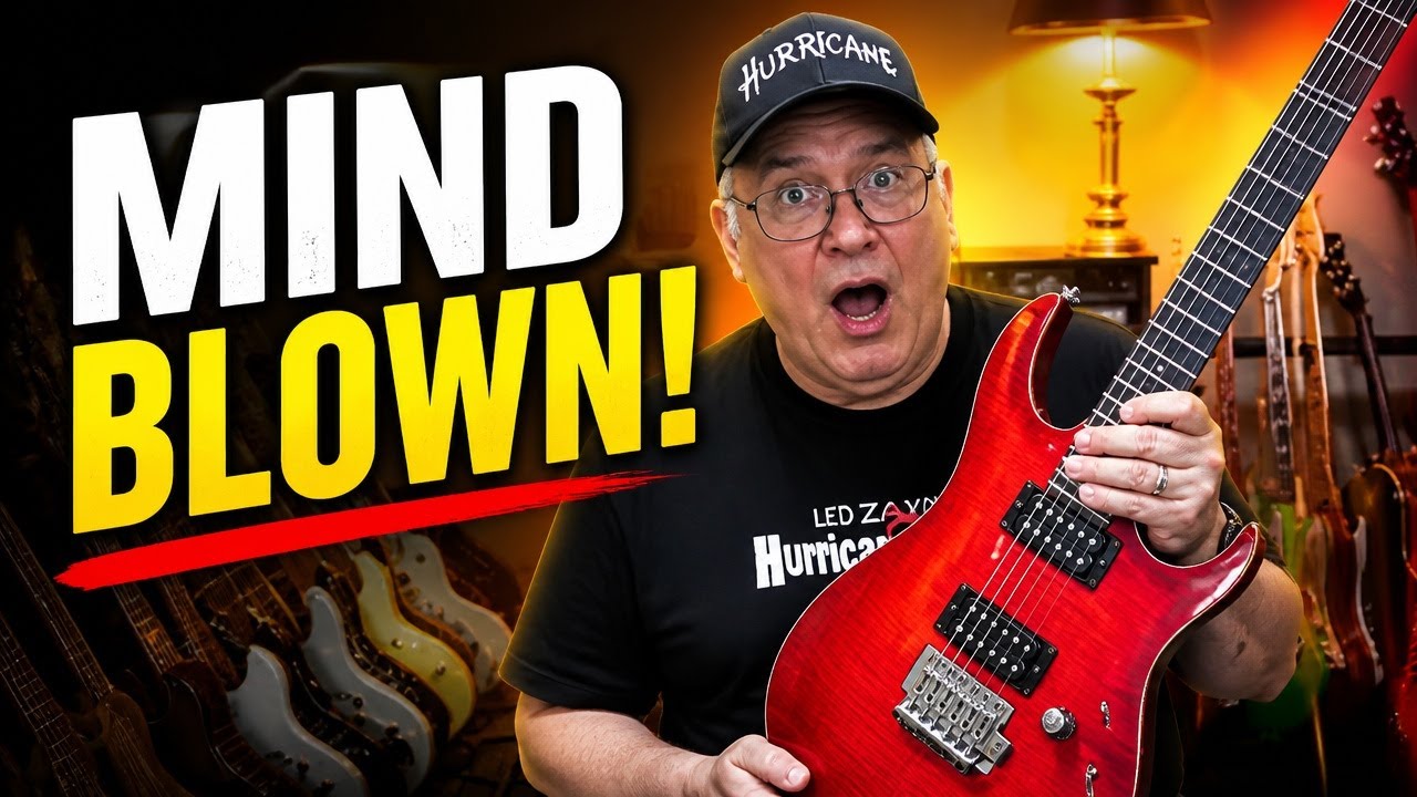 LEO JAYMZ HURRICANE GUITAR WILL BLOW YOU AWAY!