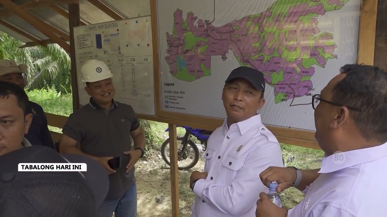 Komisi II DPRD Tabalong Tinjau Lahan Hgu PT AAL Yang Dicabut Pemerintah Pusat