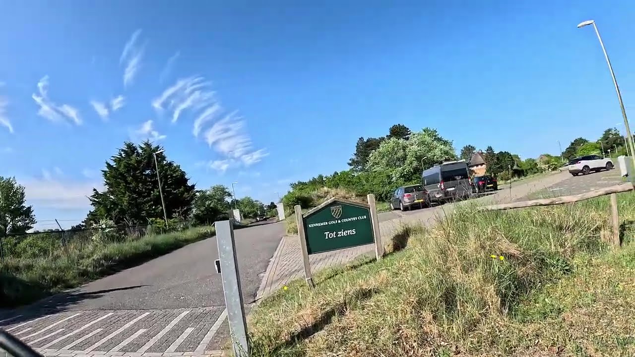 ZANDVOORT 🇳🇱 En v&eacute;lo jusqu'&agrave; Overveen via le parc national Zuid Kennemerland