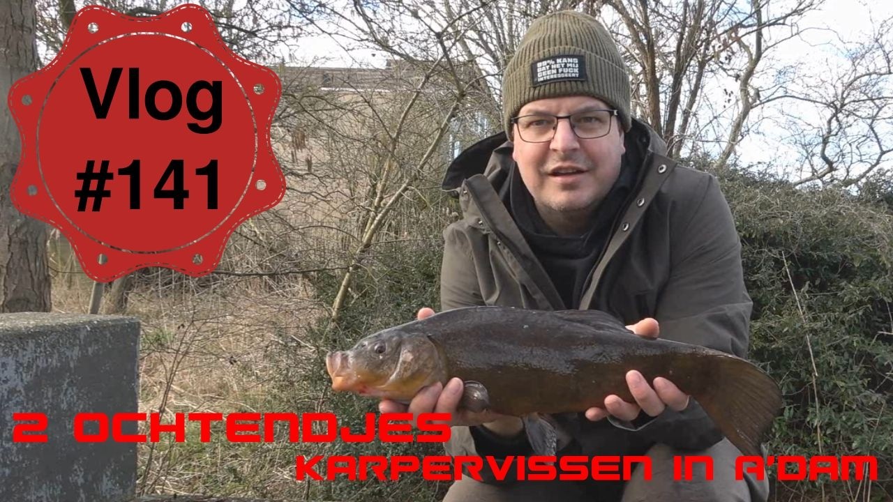 Vlog #141 2 Ochtenden penvissen in Amsterdam