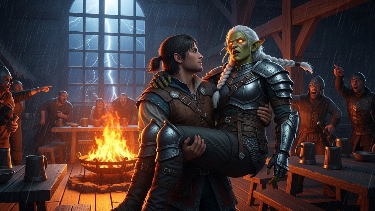They Said the Orc Woman Was Too Old… Until One Man Looked at Her and Said, “You’re Perfect
