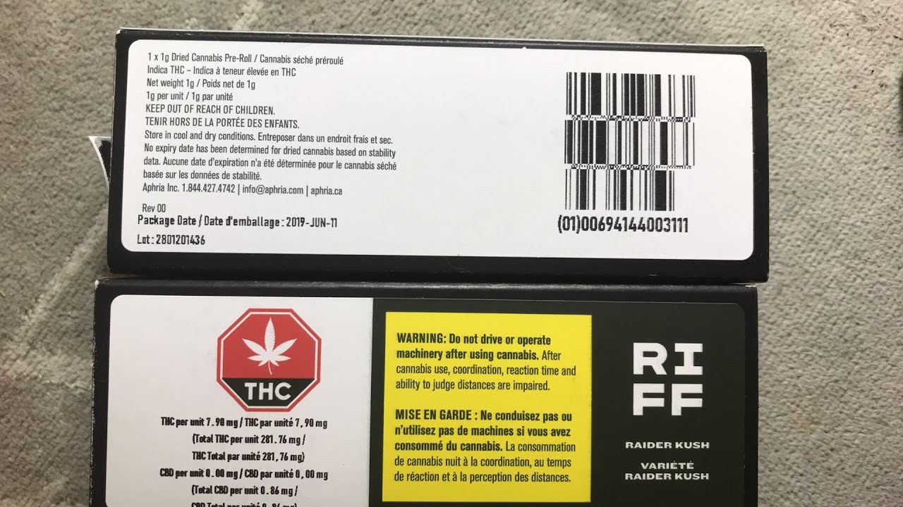 RIFF RAIDER KUSH 27%+ THC 🤬 😱