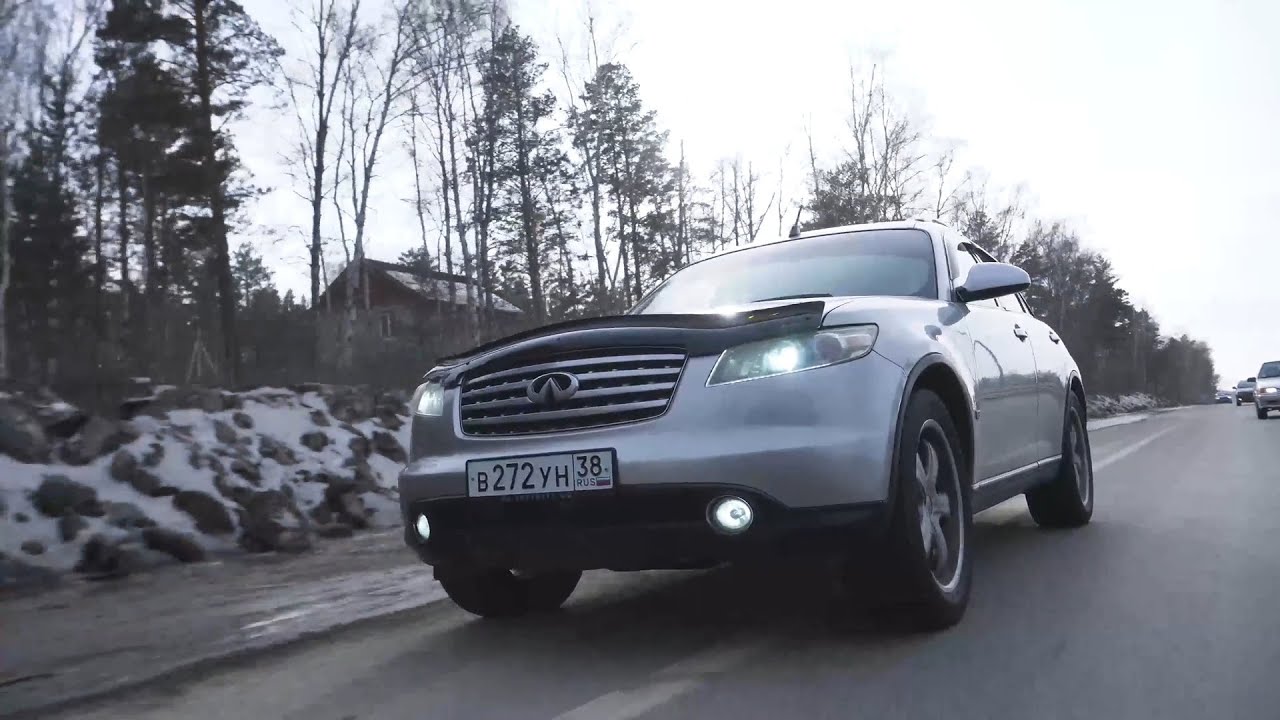 Есть ли смысл переплачивать за V8? Infiniti FX45