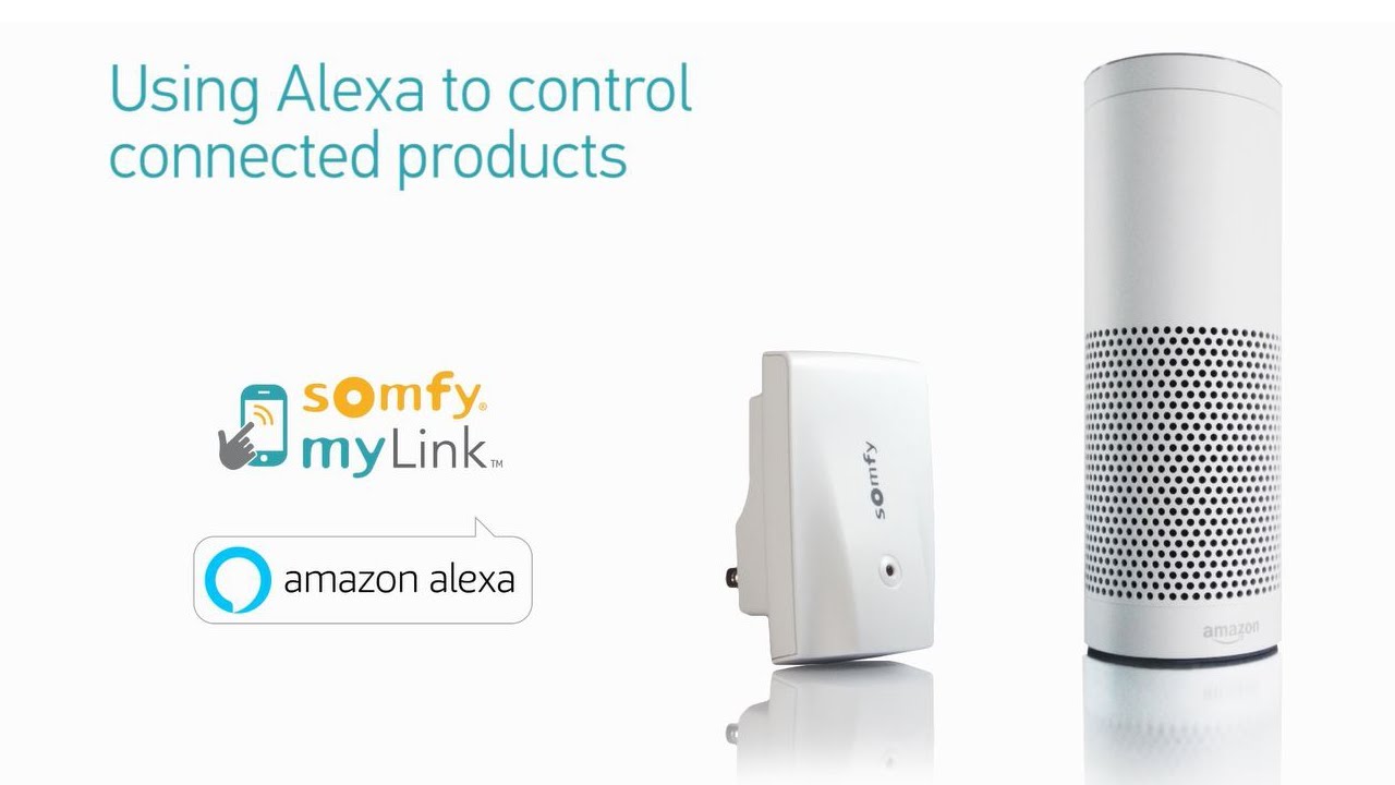 How to Control Your Somfy myLink Connected Products Using Amazon Alexa