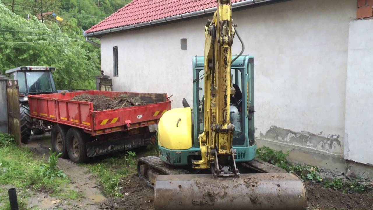 Yanmar Vio 45 terassament!