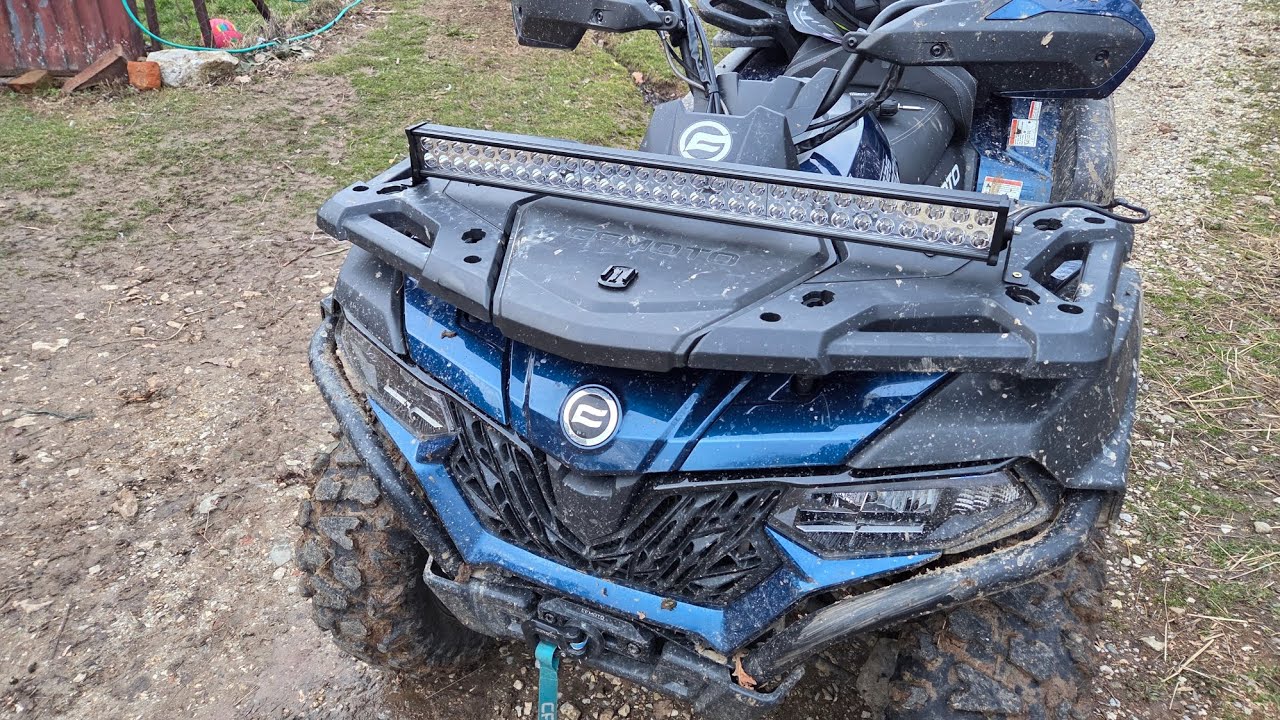 Mali servis na kvadu cf 625 touring 