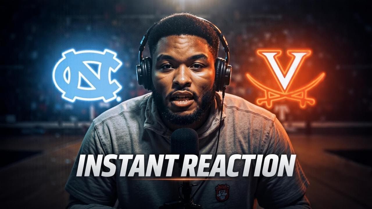 North Carolina Stuns Virginia On The Road For Major ACC Victory | Instant Reaction 