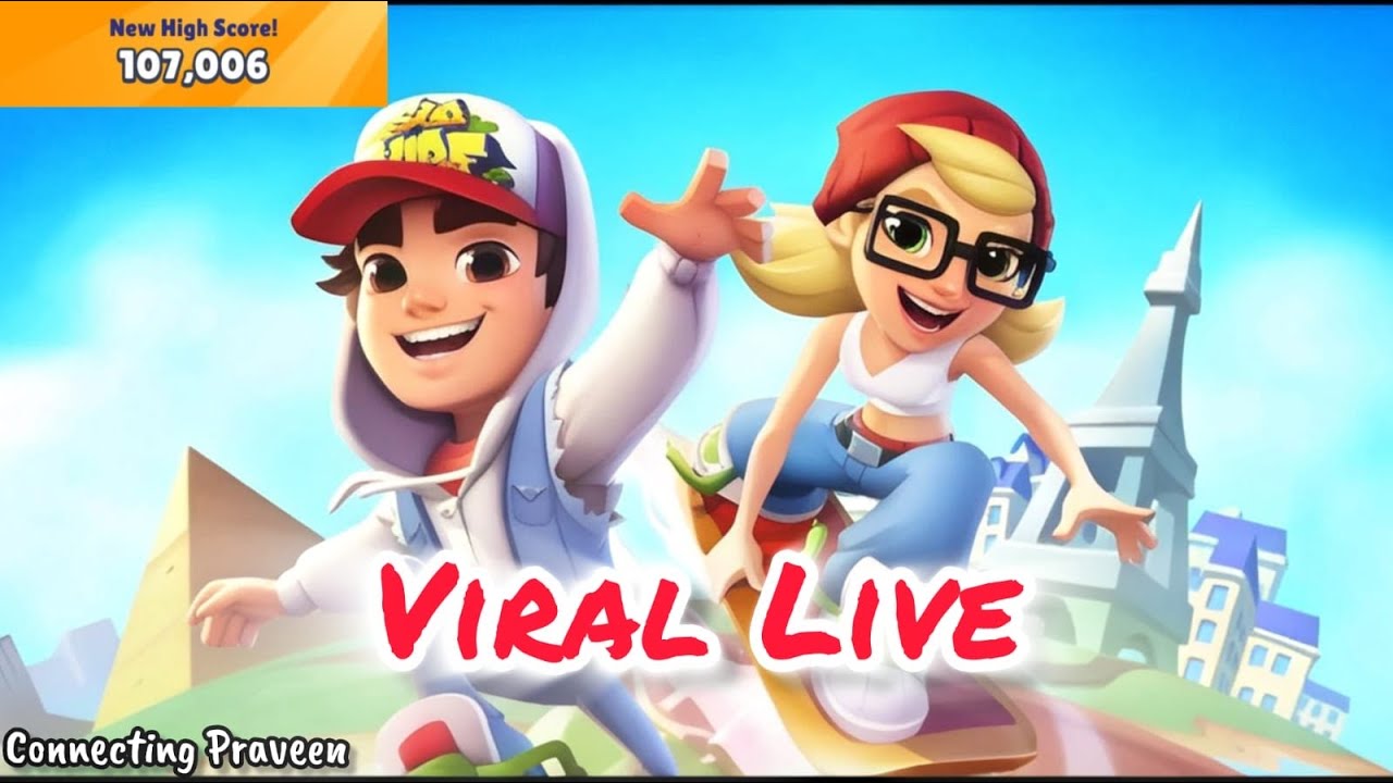 Subway Surfers 😛#shortsfeed #shorts ##viral #subscribe #subwaysurfersshorts #LIVE
