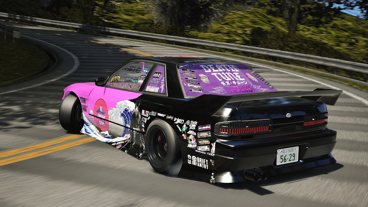 EK Tsukuba | Mouse Steering Drift - Assetto Corsa