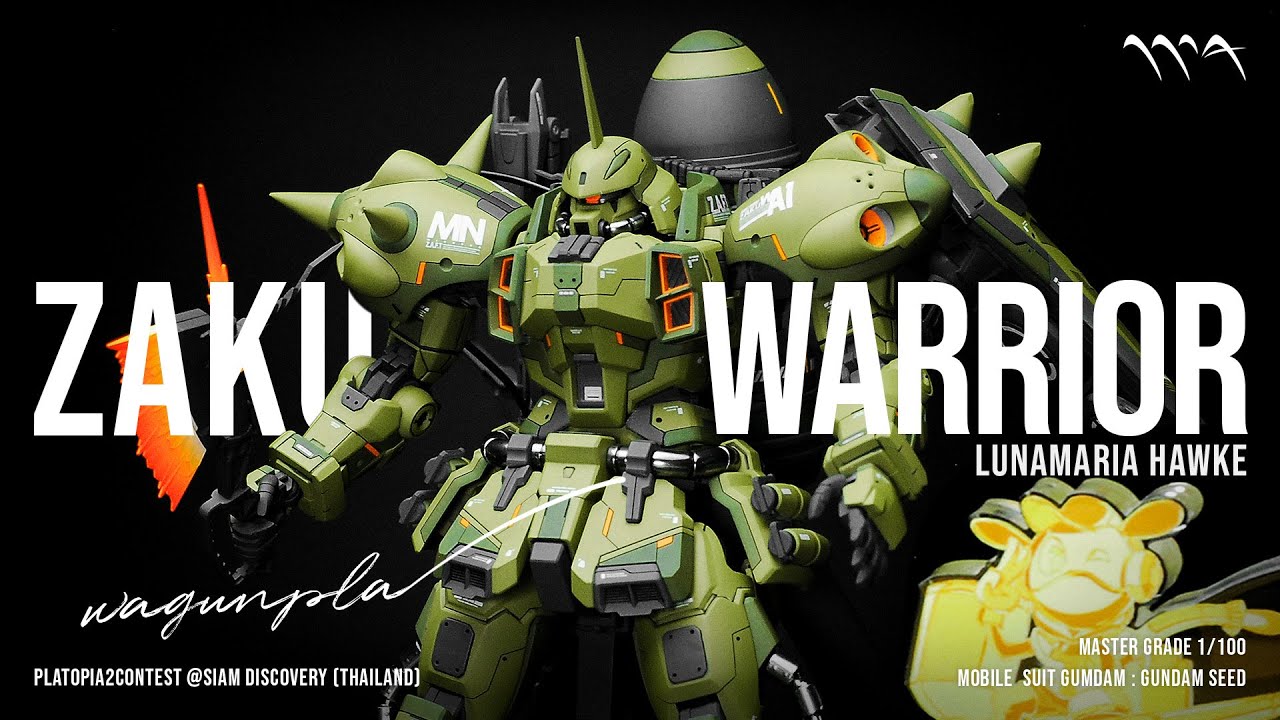(MG)GUNDAM ZAKU WARRIOR GUNDAM CUSTOM BUILD  (ประกอบทำสีกันดั้ม)