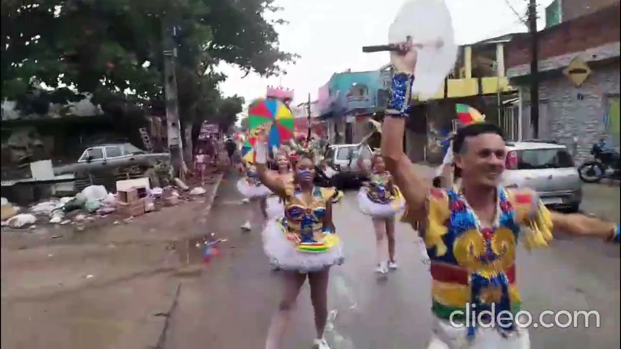 TROÇA CARNAVALESCA MISTA SUELY NO FREVO CORTEJO RPA IV COMUNIDADE DA BRASILIT BAIRRO DA VÁRZEA