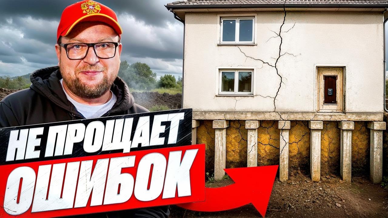 СВАЙНЫЙ ФУНДАМЕНТ / НАДЕЖНОСТЬ ИЛИ КОВАРСТВО? СТРОЙХЛАМ