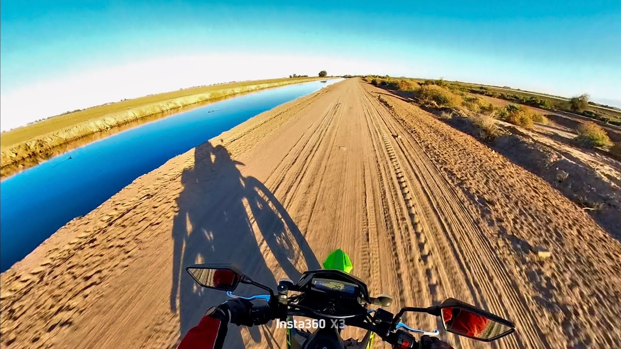 KLX300SM Just an Evening Ride | Calexico, CA