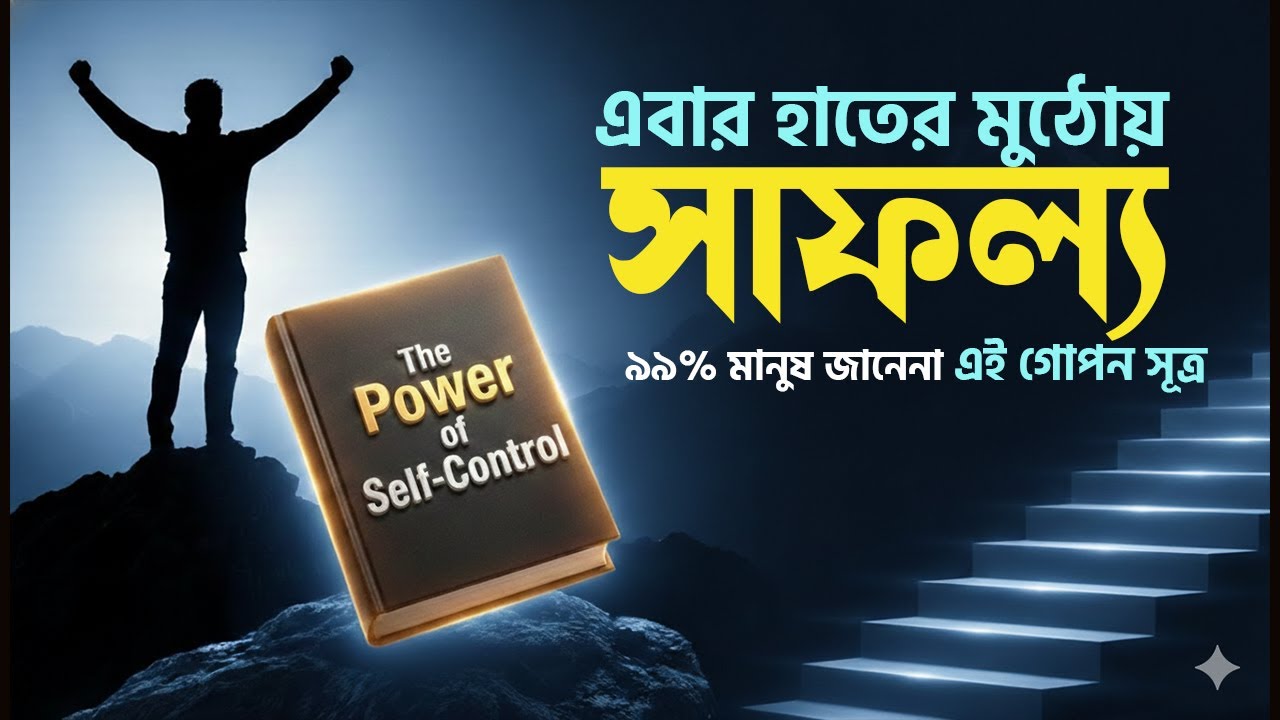 নিজেকে নিয়ন্ত্রণ করার গোপন শক্তি | The Power of Self Control। Book Studio