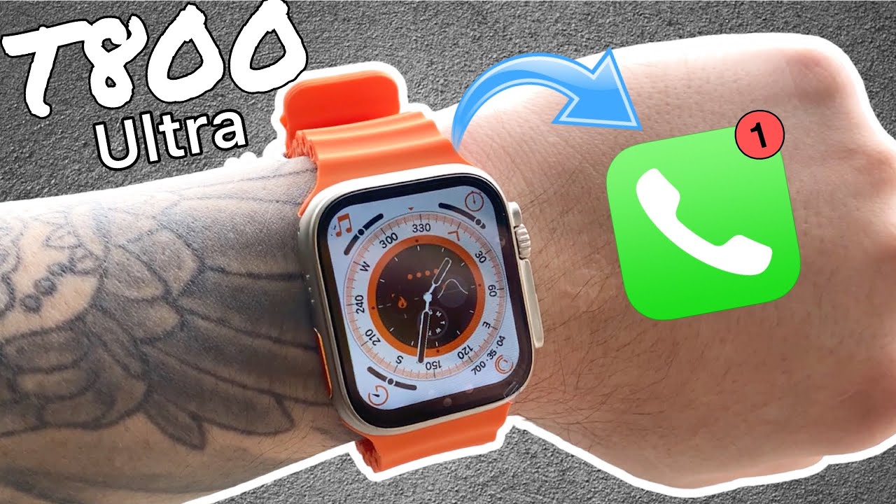 T800 ULTRA el SMARTWATCH economico Watch Ultra😨 | Unboxing y configuracion 2023 🌟