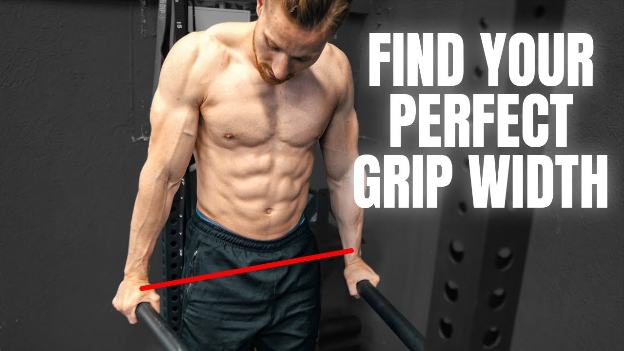 The perfect dip grip width!