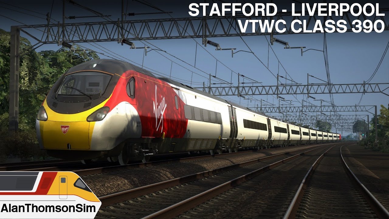Train Simulator 2019: Class 390 Stafford-Liverpool (Missing Link Preview)
