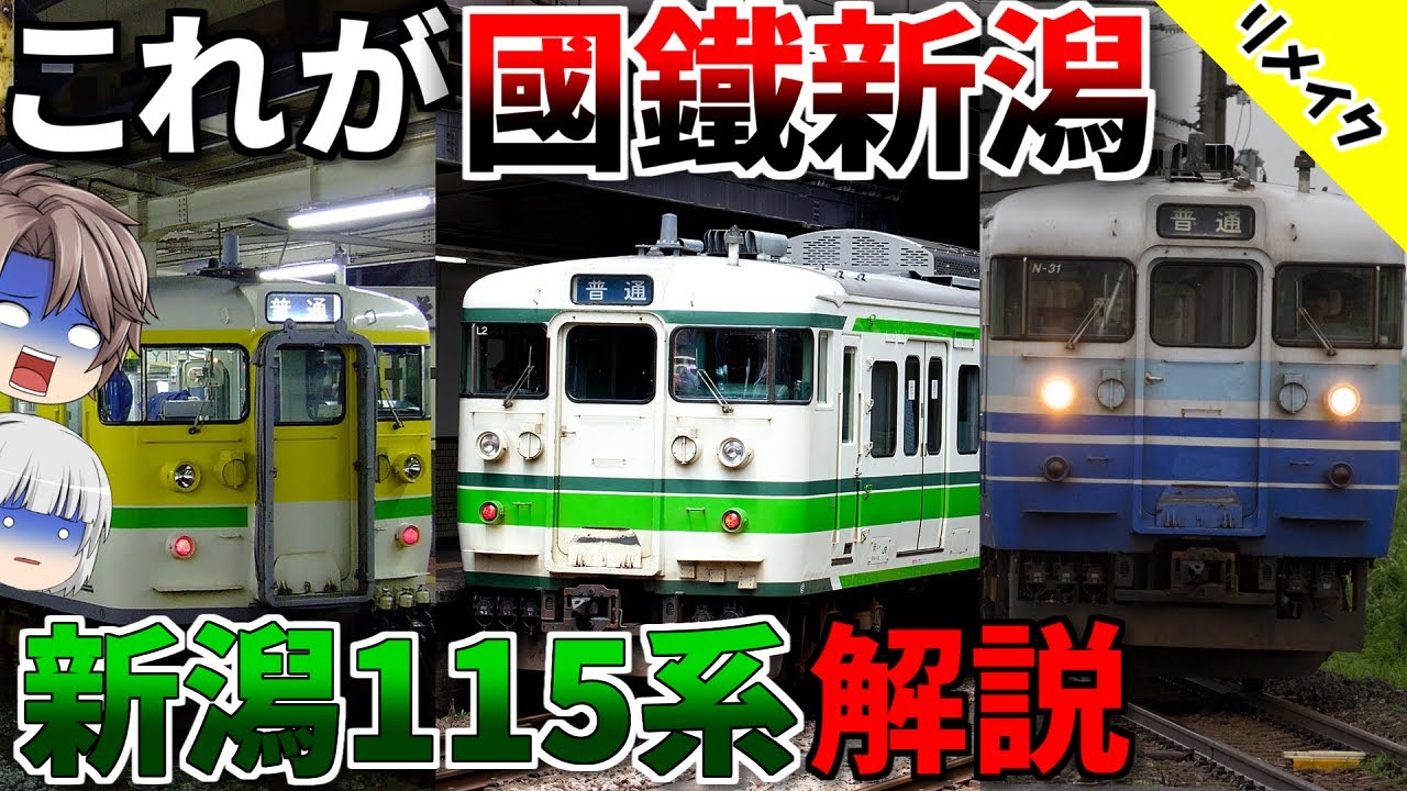 【再挑戦】これは狂気…今は亡き新潟115系を再び全力で解説してみた【迷列車で行こうきまぐれ編#11-Remake】
