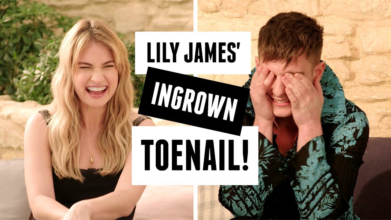 Lily James on crying the first time she met Meryl Streep! | Mamma Mia 2 interview!