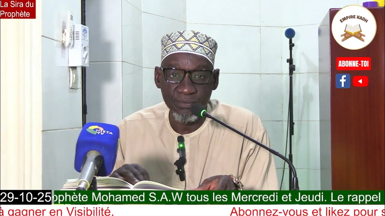 Imam Madou Koné la Sira du Prophète Mohamed S.A.W le rappel profite au croyant (28)