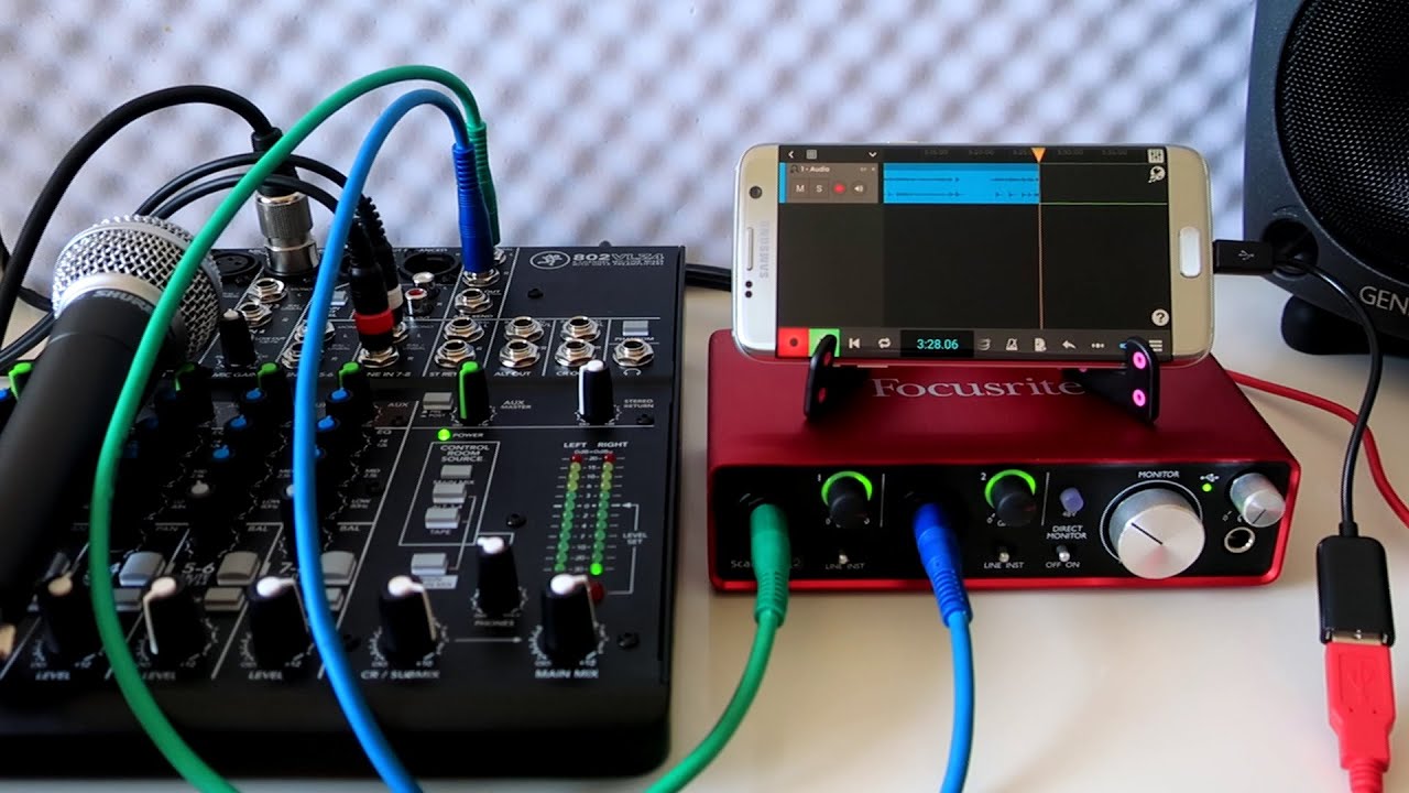 CÓMO GRABAR EL AUDIO ESTÉREO MAIN MIX DE LA CONSOLA EN EL SMARTPHONE CON INTERFAZ Y LA APP N-TRACK 9