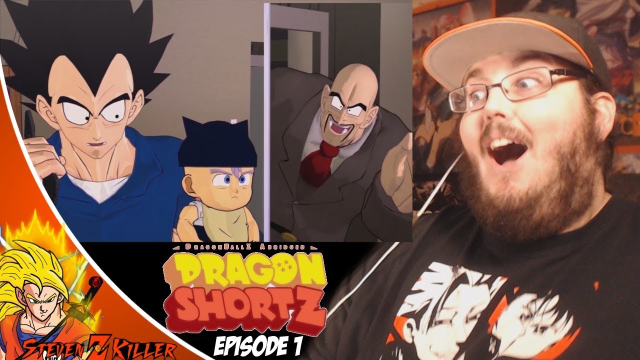 DragonShortZ Episode 1: Two and a Half Saiyans - TeamFourStar (TFS) REACTION!!!