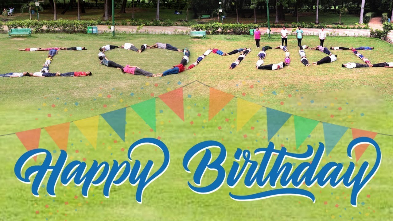 Kids Perform Yoga For PM Narendra Modi's Birthday