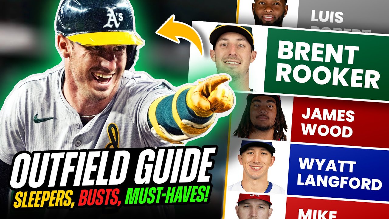 ULTIMATE Fantasy Baseball Draft Outfield Guide | Sleepers, Busts, Must-Have Targets & More! (2025)