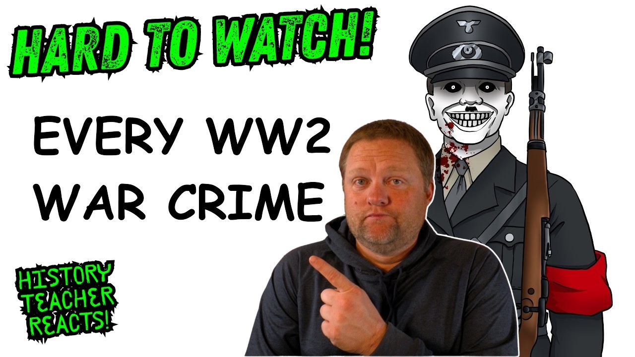 Every Major WW2 War Crime, in 21 Minutes | Simple Paint | History Teacher Reacts