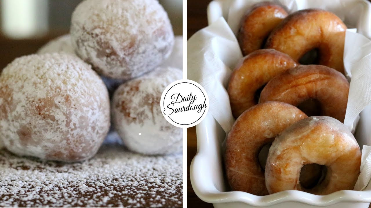 Sourdough Doughnuts - How to make Sourdough Doughnuts - Daily Sourdough