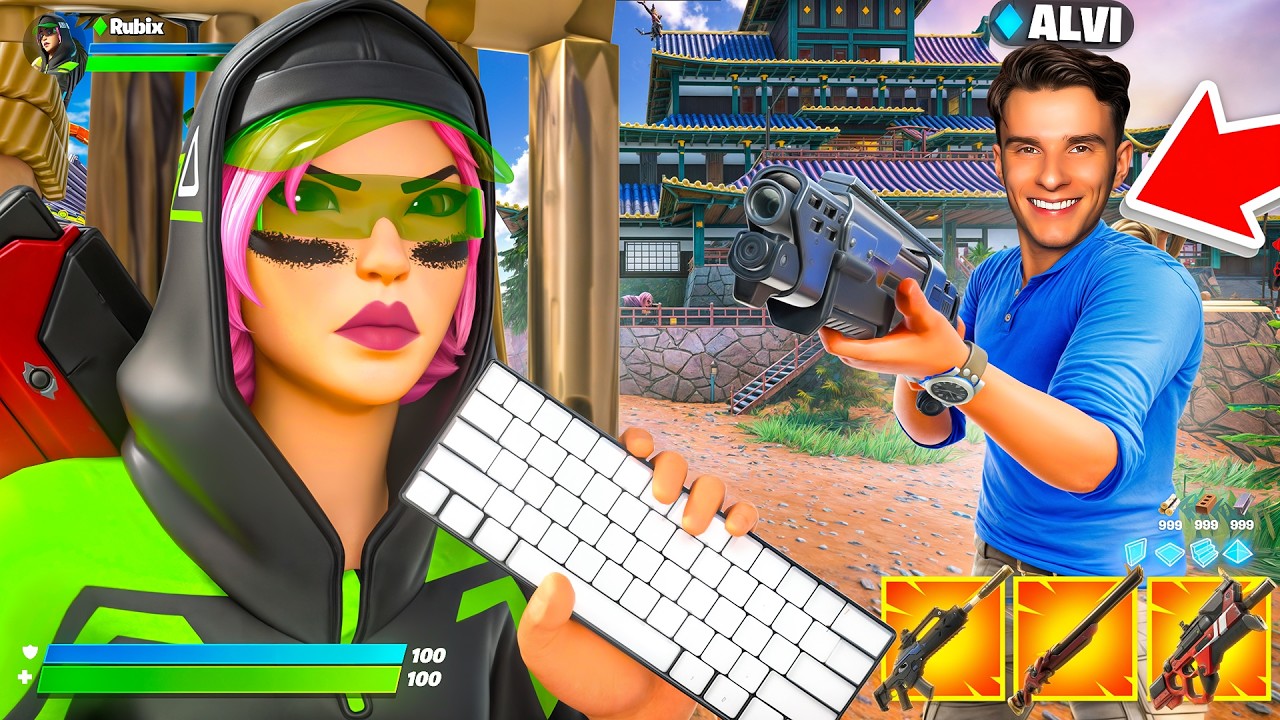 Kann RUBIX GEGEN ALVI auf MAUS & TASTATUR gewinnen? ⚔️