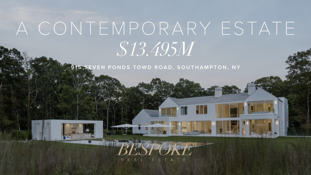 $14,995,000 A Contemporary Estate Surrounded By Farmland Views