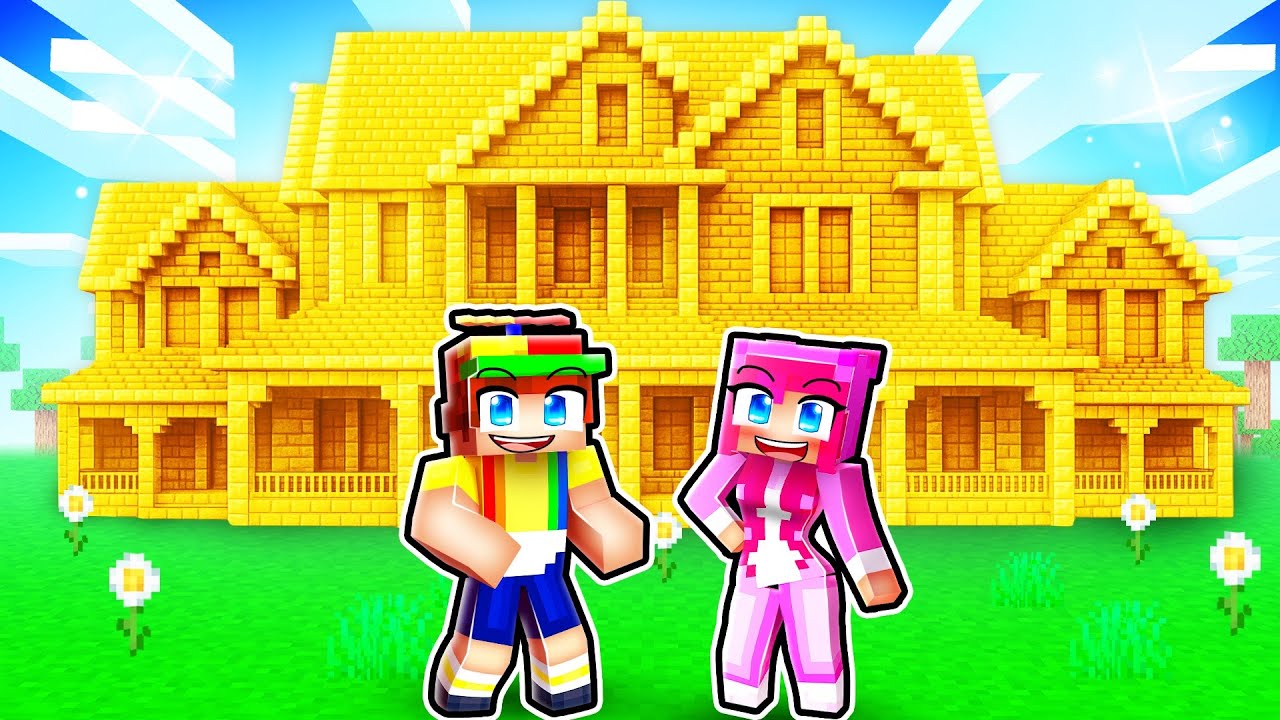ПЕРВЫЙ ДОМ Джонни и Дейзи в Minecraft!