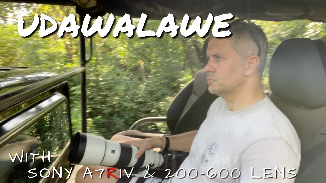 Udawalawe, Sri Lanka - Wildlife Safari with SONY A7RIV camera and 200-600 G lens