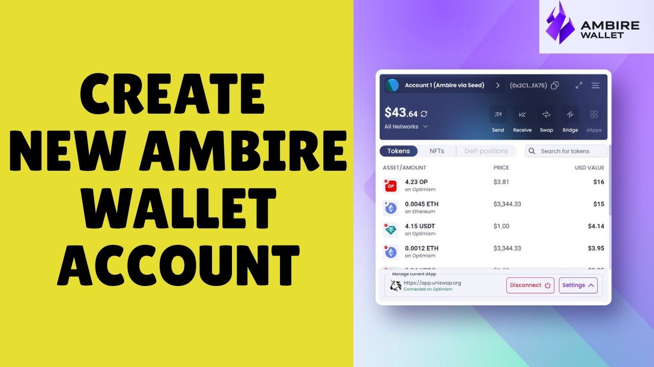 How to Create New Ambire Wallet Account 2026?