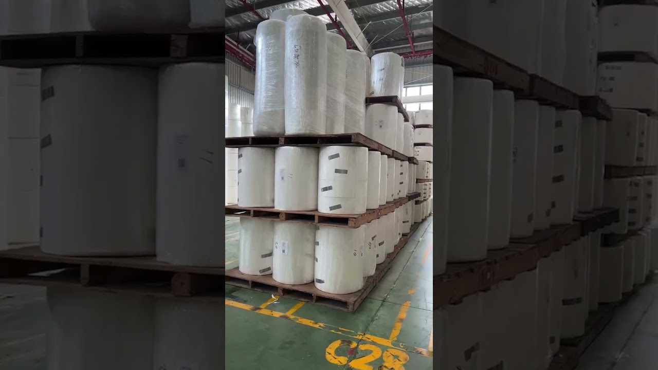 Rollos madre de papel tis&uacute; para convertidor, papel higi&eacute;nico, rollo de papel higienico madre