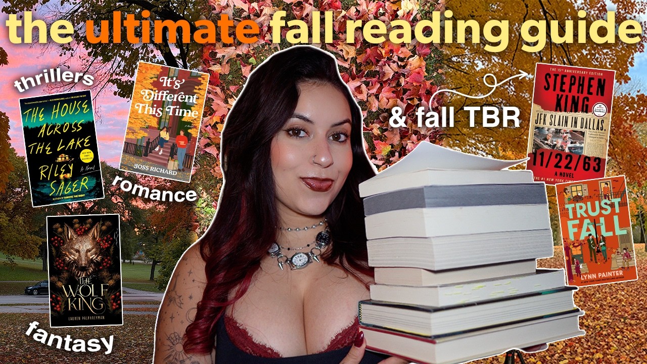 ЛУЧШИЙ гид по осеннему чтению 🍂📚 | 20+ рекомендаций книг и мой список на осень!